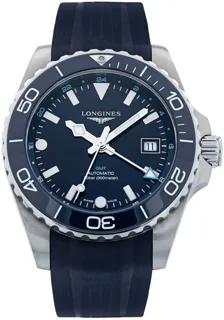 Longines HydroConquest L37904969 41mm Stainless steel blue