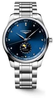 Longines Master Collection L2.919.4.97.6 42mm Stainless steel Blue