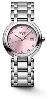 Longines PrimaLuna L81224996 30mm Stainless steel Pink