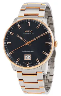 Mido Commander M0216262205100 42mm Stainless steel Gray