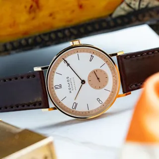 NOMOS Tangente Neomatik 160.S1 35mm Rose gold White