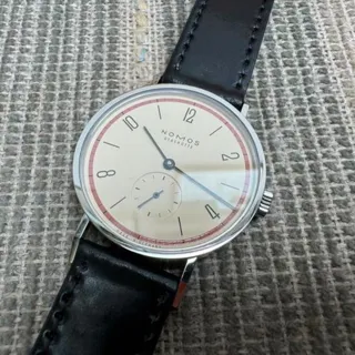 NOMOS Tangente 35mm Stainless steel White