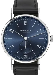 NOMOS Tangente 136 37.5mm Stainless steel Blue