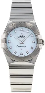 Omega Constellation 123.10.24.60.55.002 Stainless steel White