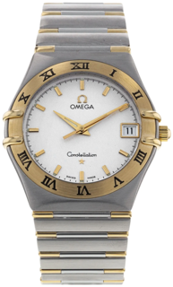 Omega Constellation 57486_PF Yellow gold and Stainless steel White