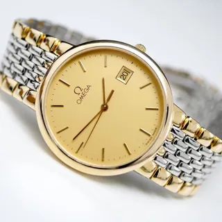 Omega De Ville 3961012 35.5mm Yellow gold Golden