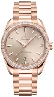 Omega Seamaster O22055382009001 Rose gold White