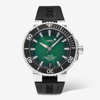 Oris Aquis 01 400 7763 4157 07 4 24 74EB 43.5mm Stainless steel Green