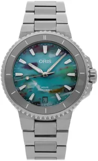 Oris Aquis Date 01 733 7792 4150-07 8 19 05P 36mm Stainless steel multicolored