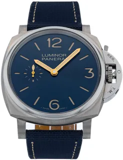 Panerai Luminor Due PAM 00728 Titanium blue