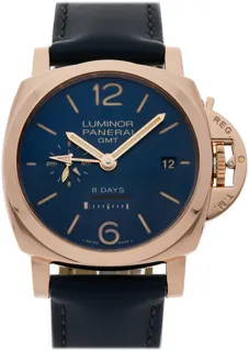 Panerai Luminor Pam00623 44mm Rose gold blue