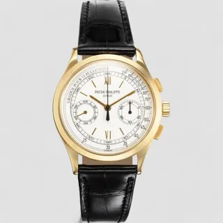 Patek Philippe Chronograph 5170J-001 39mm Yellow gold Silver