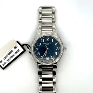 Patek Philippe Twenty~4 7300/1200A-001 36mm Stainless steel Blue