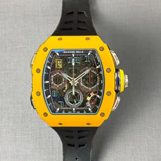 Richard Mille RM 65-01 RM65-01 Yellow Quartz TPT 44.5mm Dark Yellow Quartz TPT$Grey Carbon