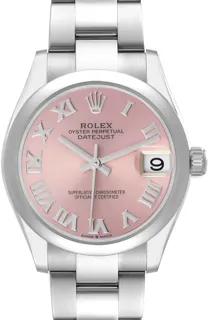 Rolex Datejust 278240 Stainless steel Pink