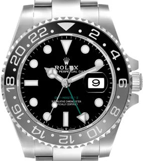 Rolex GMT-Master 126710GRNR Stainless steel Black