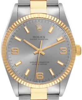 Rolex Oyster Perpetual 14233 Stainless steel and 18k yellow gold Gray