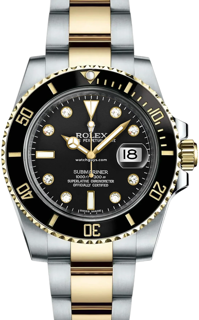 Rolex Submariner 116613LN Stainless steel and 18k yellow gold Black