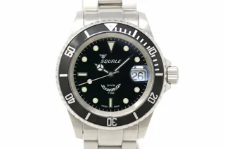 Squale 20 Atmos 40mm Stainless steel Black