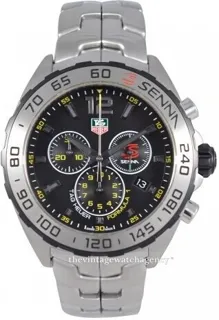 TAG Heuer Formula 1 CAZ1013.BA0883 43mm Brushed/polished steel Black