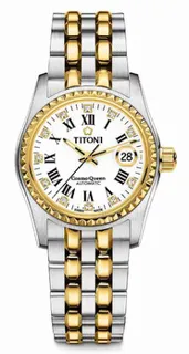 Titoni Cosmo 729 SY-019 Stainless steel White