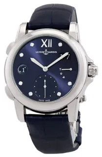 Ulysse Nardin Classic 3243-222/393 37.5mm Stainless steel Blue