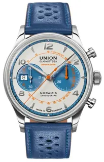 Union Glashütte Noramis Chronograph D012.427.16.017.09 42mm Stainless steel White