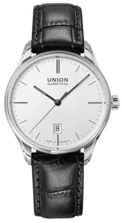 Union Glashütte Viro Date D011.407.16.031.00 41mm Stainless steel Silver