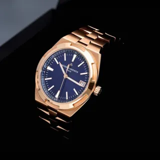 Vacheron Constantin Overseas 4500V 41mm Rose gold Blue