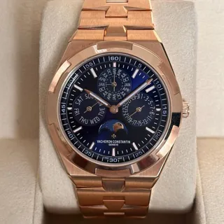 Vacheron Constantin Overseas 4300V/220R-B509 41.5mm Rose gold Blue