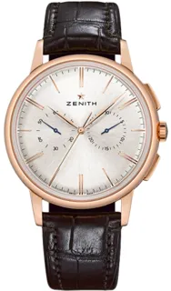 Zenith Elite Chronograph Classic 18.2270.4069/01.C498 Rose gold Silver