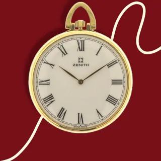 Zenith Pocket Watch Yellow gold