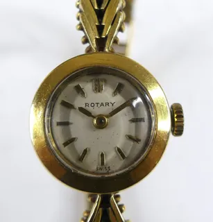 Rotary 18k yellow gold Champagne