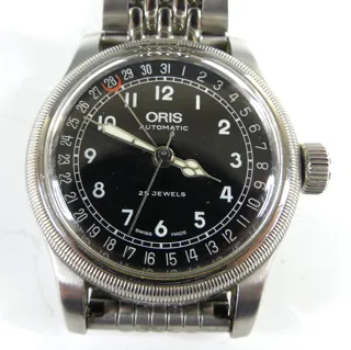 Oris Big Crown 7551 35mm Stainless steel Black