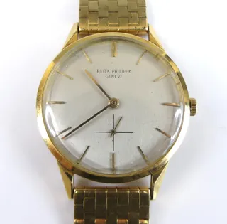 Patek Philippe Calatrava 2568-1 33mm 18ct Gold Silver