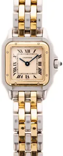 Cartier Panthère W25029B6 22mm Two-Tone White