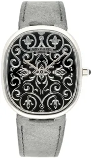 Patek Philippe Ellipse 5738/51G-001 39.5mm White gold Black