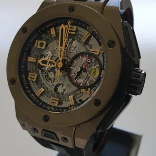 Hublot Big Bang Ferrari 401.MX.0123.VR 45mm Yellow gold