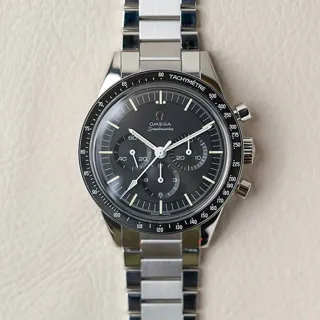 Omega Speedmaster Ed White 311.30.40.30.01.001 39.7mm Stainless steel Black