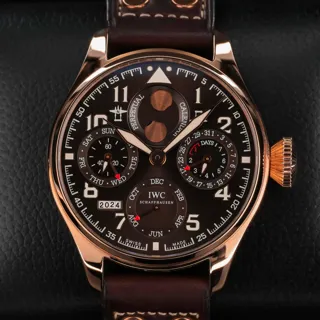 IWC Big Pilot IW502617 Rose gold Brown