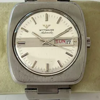 Wittnauer 37mm Stainless steel White