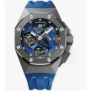 Audemars Piguet Royal Oak Concept 2658910.00.D030CA.01 44mm Ceramic and Titanium Blue