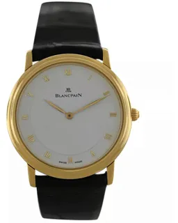 Blancpain Villeret 0071-1418 18kt Yellow Gold White