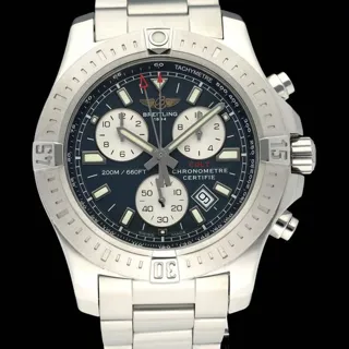 Breitling Colt Chronograph A73388 44mm Stainless steel Blue