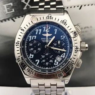 Breitling Windrider A69048 39mm Stainless steel Blue