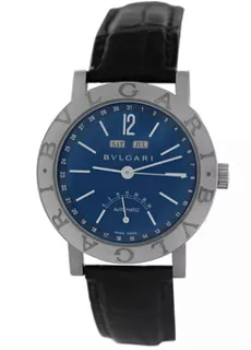 Bulgari Bulgari BB W 38 GL AC 18k white gold Blue