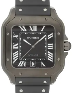 Cartier Santos de Cartier WSSA0039 40mm Stainless steel Black