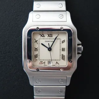 Cartier Santos Galbée 1564 | Stainless steel