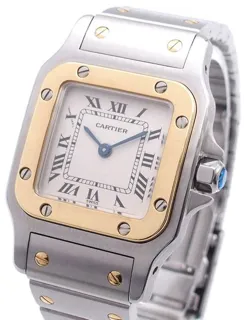 Cartier Santos Galbée W20012C4 23mm Stainless steel White