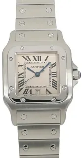 Cartier Santos Galbée W20060D6 29mm Stainless steel White